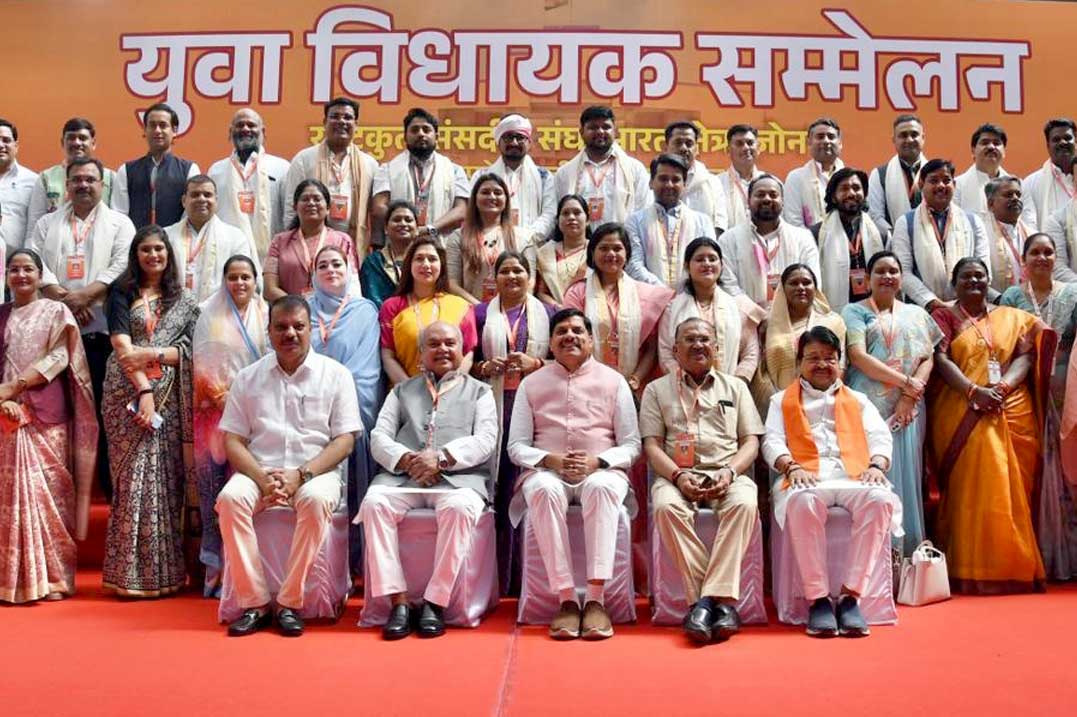 cm-mohan-yadav-in-yuva-vidhyak-samellan