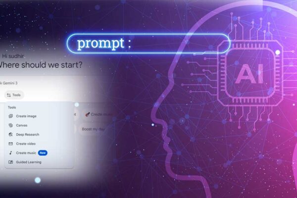 Google Gemini AI text to image and photo to video editing feature illustration