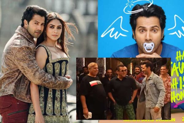 सलमान खान के सामने डांस करते घबराए Varun Dhawan