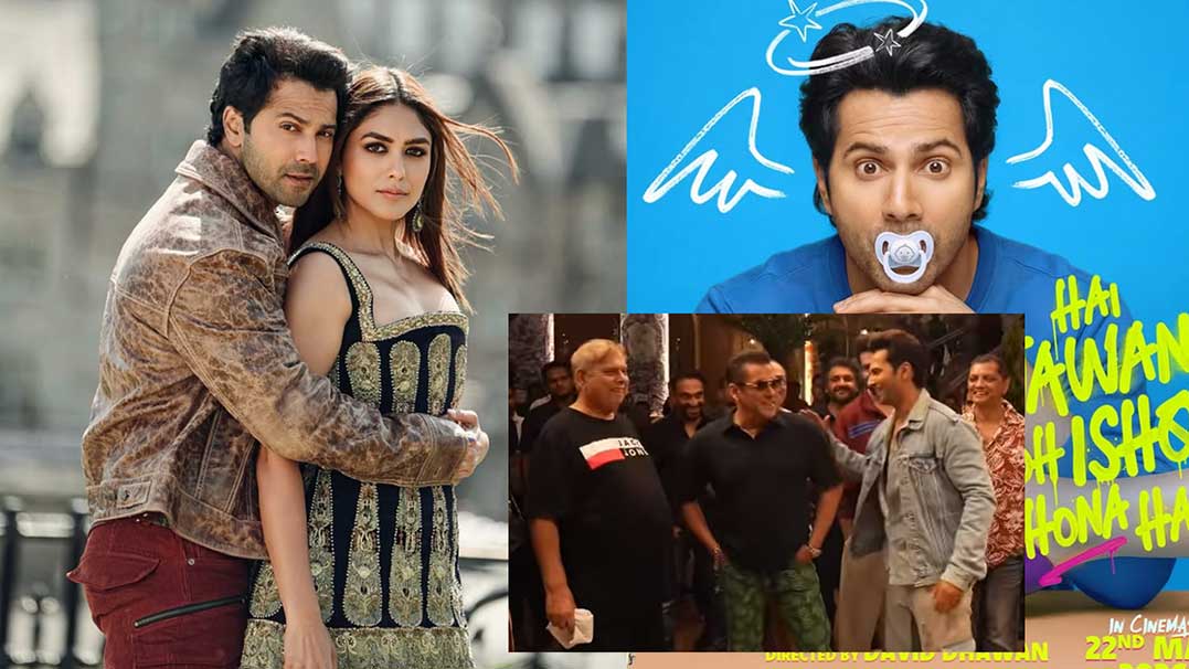 सलमान खान के सामने डांस करते घबराए Varun Dhawan