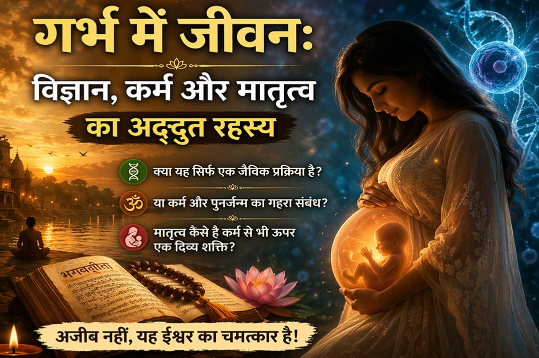 गर्भ में जीवन का रहस्य: विज्ञान, कर्म और मातृत्व