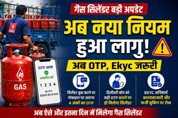 महासमुंद गैस सिलेंडर OTP सिस्टम