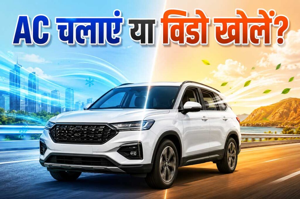AC चलाएं या विंडो खोलें, बड़ी कार और SUV के माइलेज पर असर दिखाती feature image