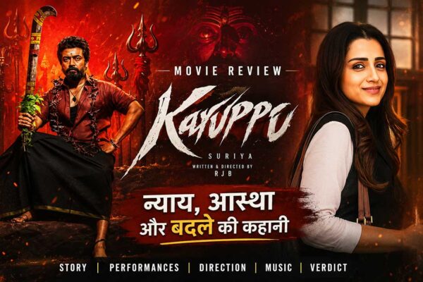 Suriya और Trisha की फिल्म Karuppu का हिंदी मूवी रिव्यू फीचर इमेज