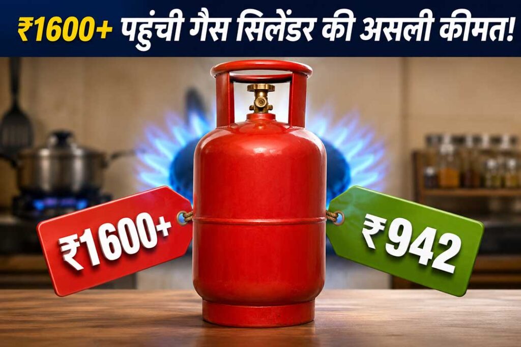 एलपीजी सिलेंडर की बढ़ती लागत और सरकारी राहत पर प्रतीकात्मक तस्वीर