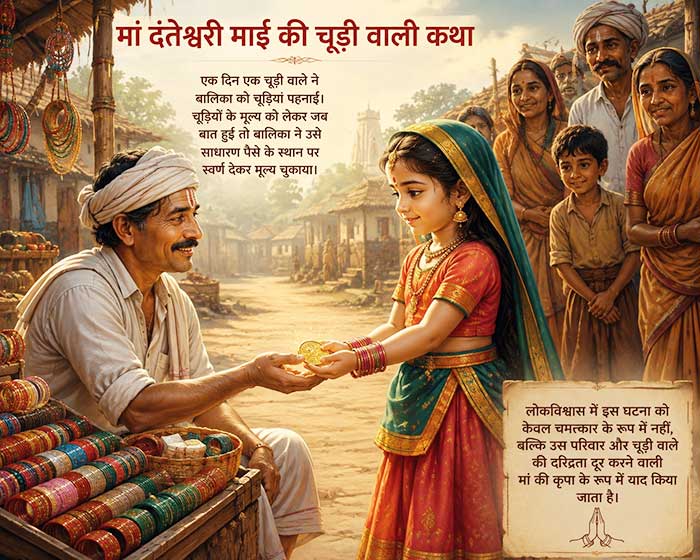 बालिका रूप में दंतेश्वरी माई