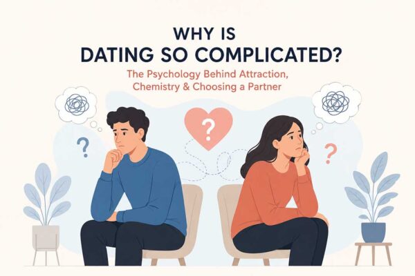 आधुनिक डेटिंग में आकर्षण, केमिस्ट्री और पार्टनर चुनने की Psychology को दर्शाती तस्वीर