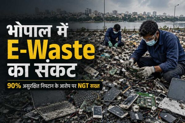 भोपाल में E-Waste संकट और 90 प्रतिशत असुरक्षित निपटान के आरोप पर NGT की कार्रवाई
